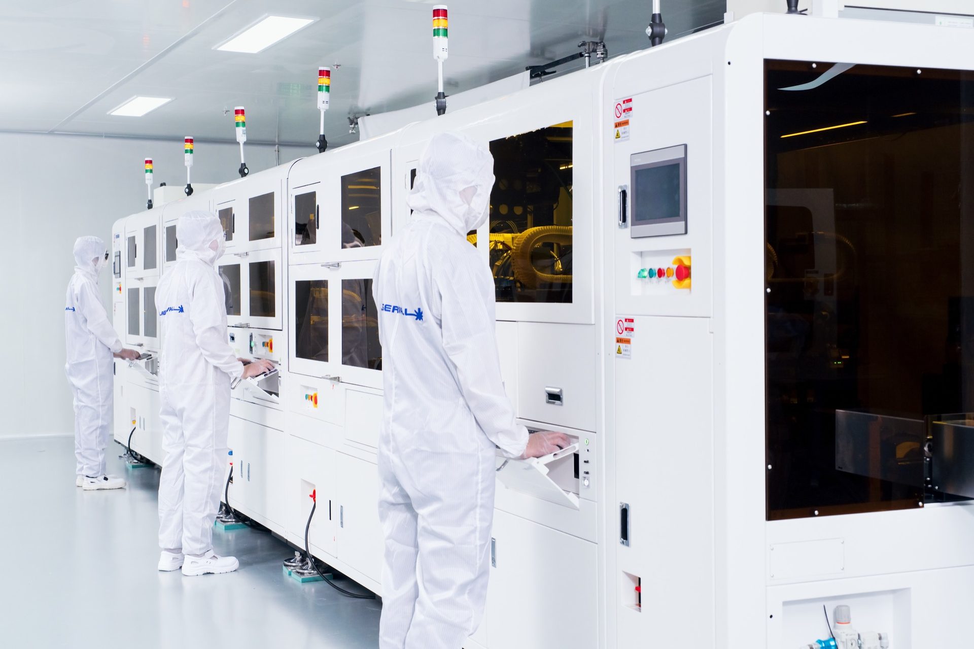Inside a Laservall production cleanroom